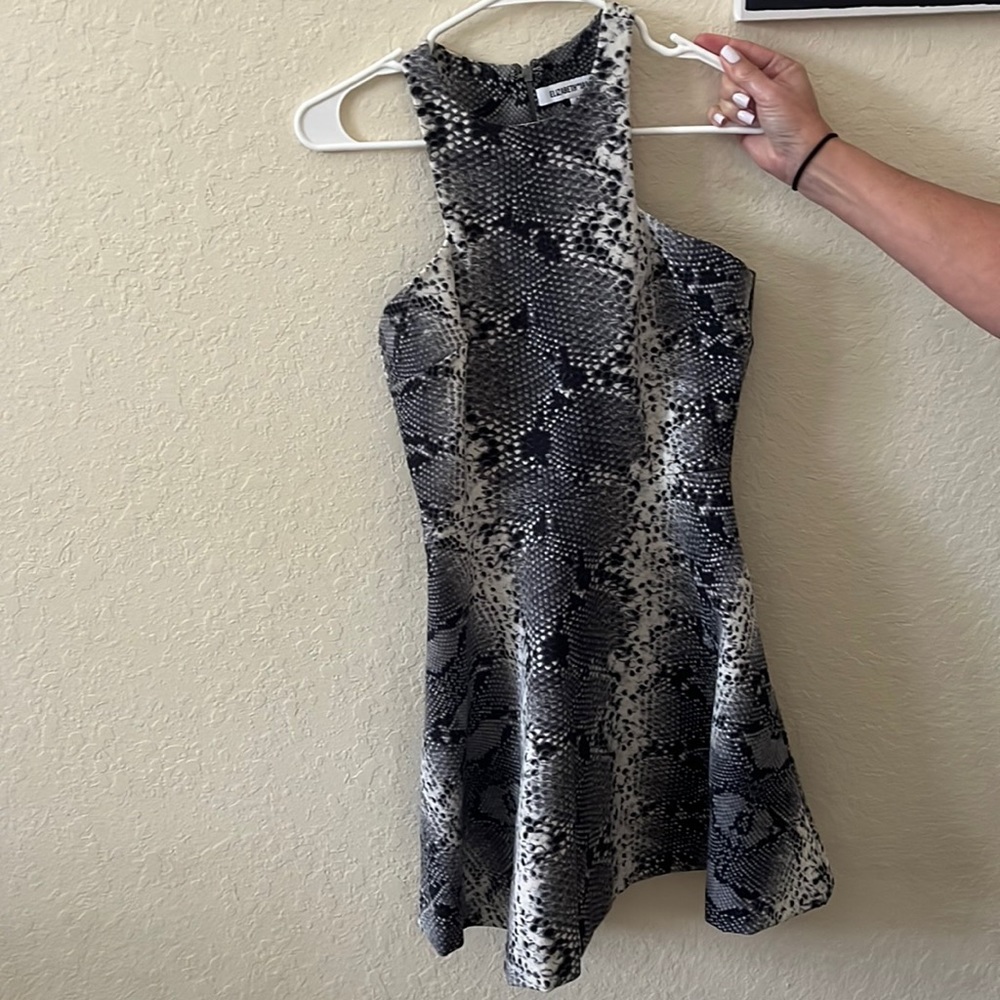 Snake skin Mini dress